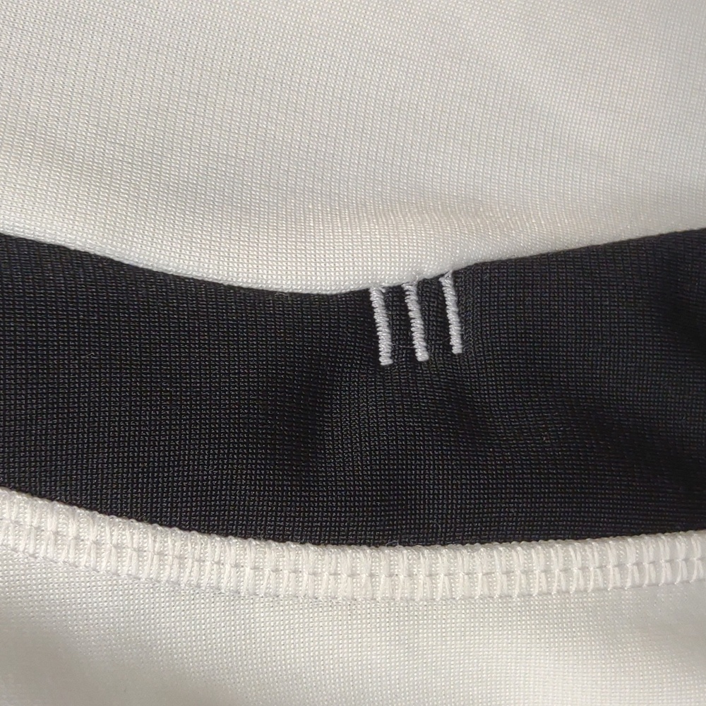 Adidas Women's Full Zip LS Stand Collar Snap HandWarmer Pockets Track Jacket Vtg - Picture 7 of 16